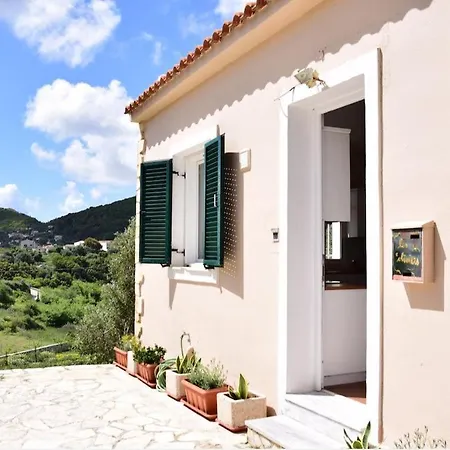 Les Oliviers With Sea View On Petani Holiday home Vovikes